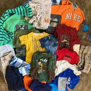 Nike Kids' Orange Hoodie and Clothing Bundle